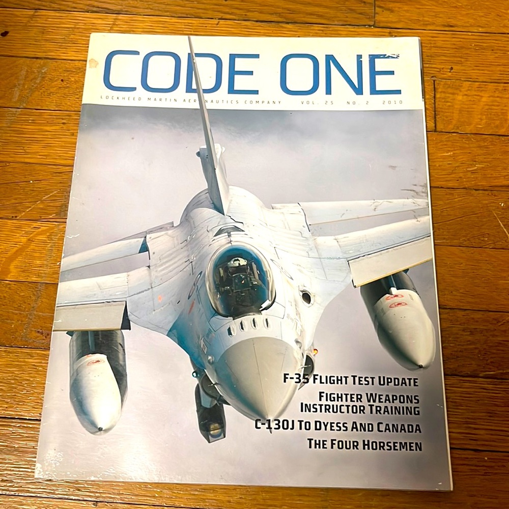 2010 CODE ONE Magazine Vol. 25 No. 2 Lockheed Martin Aeronautics Company